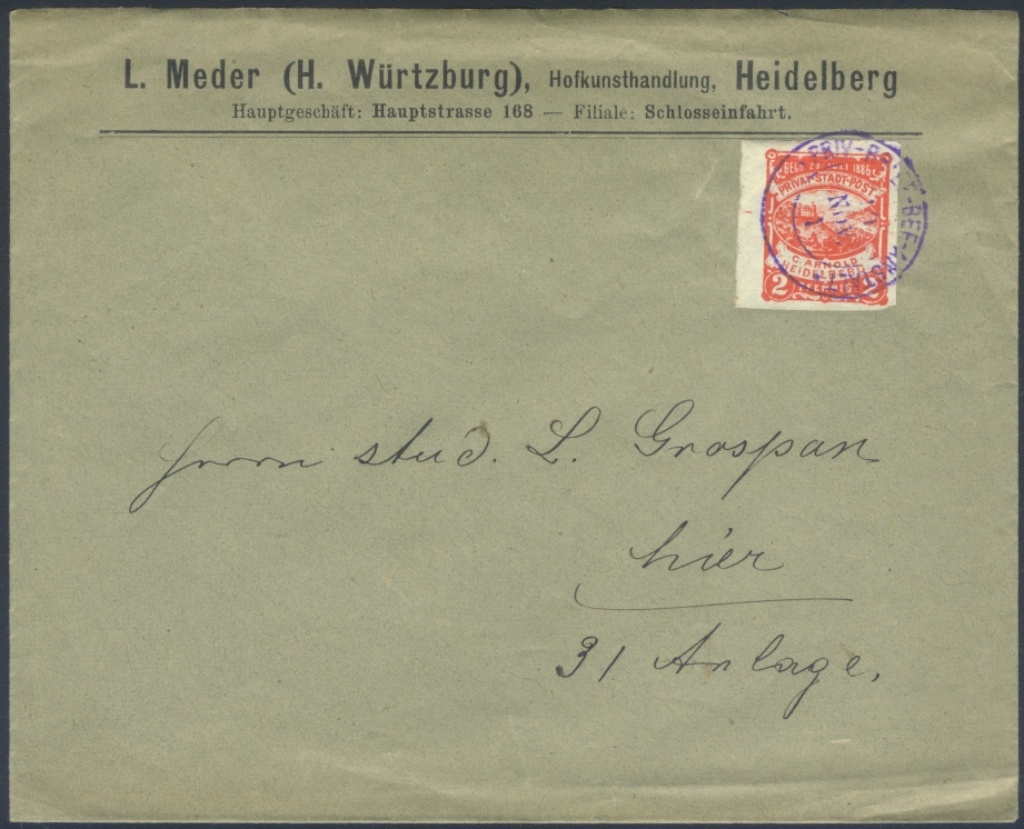 19C auf Brief